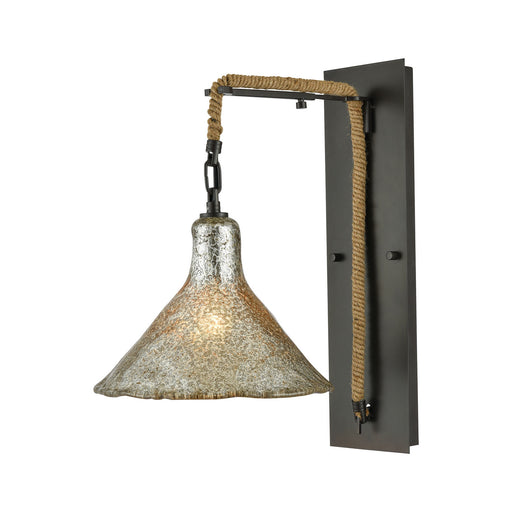 ELK Home - 10436/1SCN - One Light Wall Sconce - Hand Formed Glass - Oil Rubbed Bronze