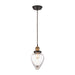 ELK Home - 16325/1 - One Light Mini Pendant - Bartram - Antique Brass