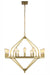 Elegant Lighting - 1472G39BB - 12 Light Pendant - Illumina - Burnished Brass
