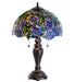 Meyda Tiffany - 138584 - Two Light Table Lamp - Rosebush - Mahogany Bronze