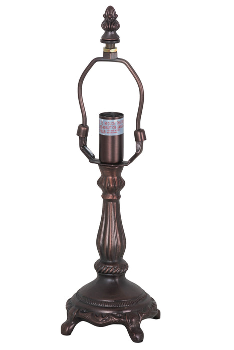 Meyda Tiffany - 157986 - One Light Table Base - Mahogany Bronze - Mahogany Bronze
