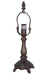 Meyda Tiffany - 157986 - One Light Table Base - Mahogany Bronze - Mahogany Bronze