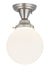Meyda Tiffany - 178884 - One Light Flushmount - Revival - Brushed Nickel