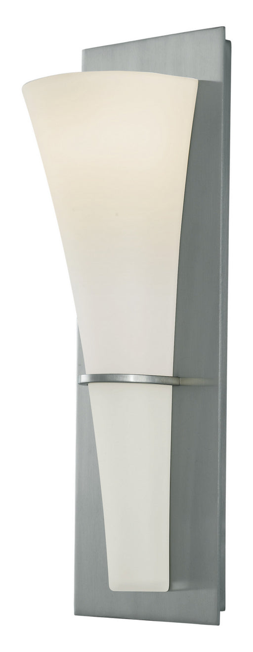 Generation Lighting - WB1341BS - One Light Wall Sconce - Barrington - Brushed Steel