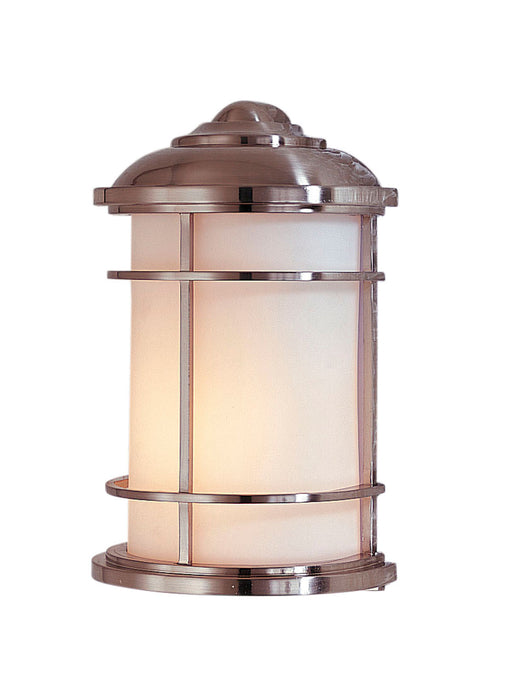 Generation Lighting - OL2203BS - One Light Outdoor Wall Lantern - Feiss - Lighthouse - Brushed Steel