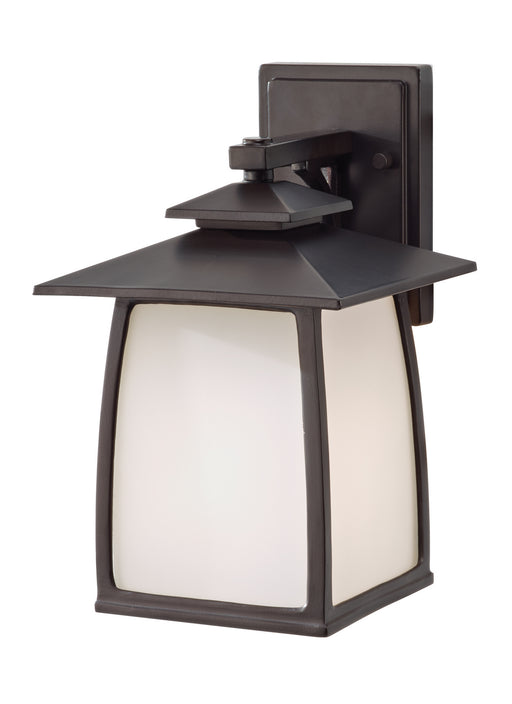 Generation Lighting - OL8501ORB - One Light Outdoor Wall Lantern - Wright House - Oil Rubbed Bronze