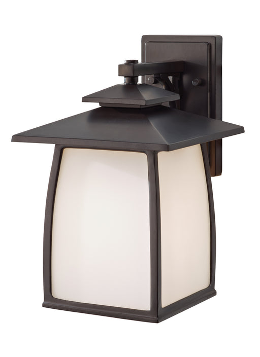 Generation Lighting - OL8502ORB - One Light Outdoor Wall Lantern - Wright House - Oil Rubbed Bronze