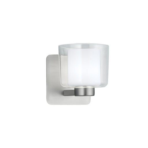 Norwell Lighting - 5331-BN-CL - One Light Wall Sconce - Alexus - Brush Nickel