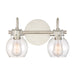 Quoizel - ANW8602AN - Two Light Bath Fixture - Andrews - Antique Nickel