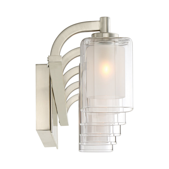 Five Light Bath Fixture from the Kolt collection in Brushed Nickel finish