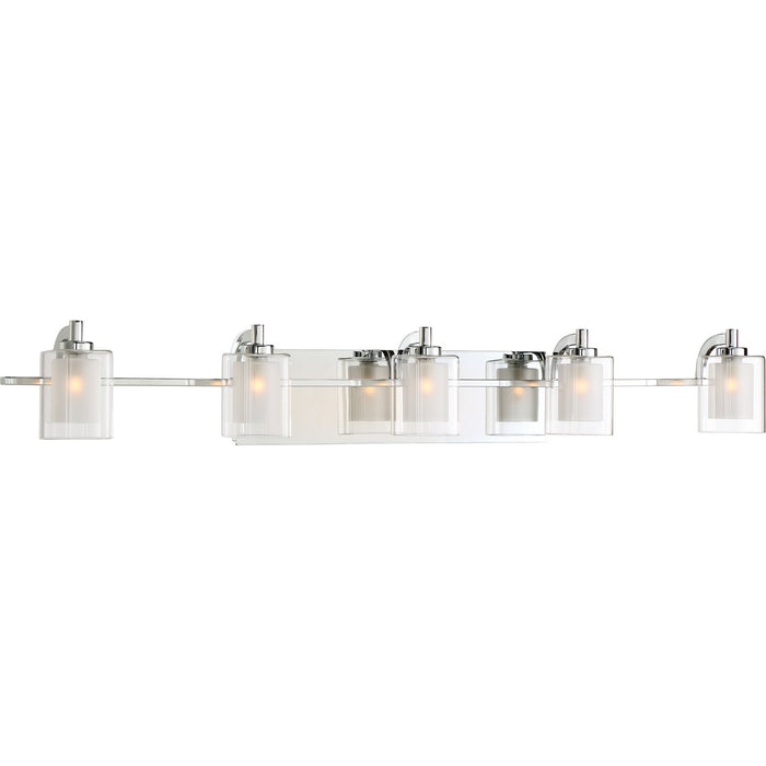 Five Light Bath Fixture from the Kolt collection in Polished Chrome finish