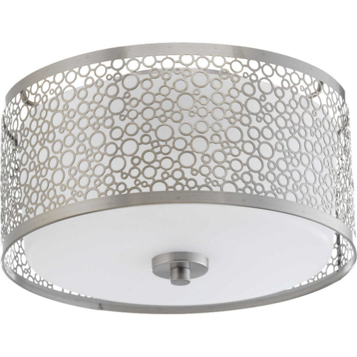 LED Flush Mount from the Mingle LED collection in Brushed Nickel finish