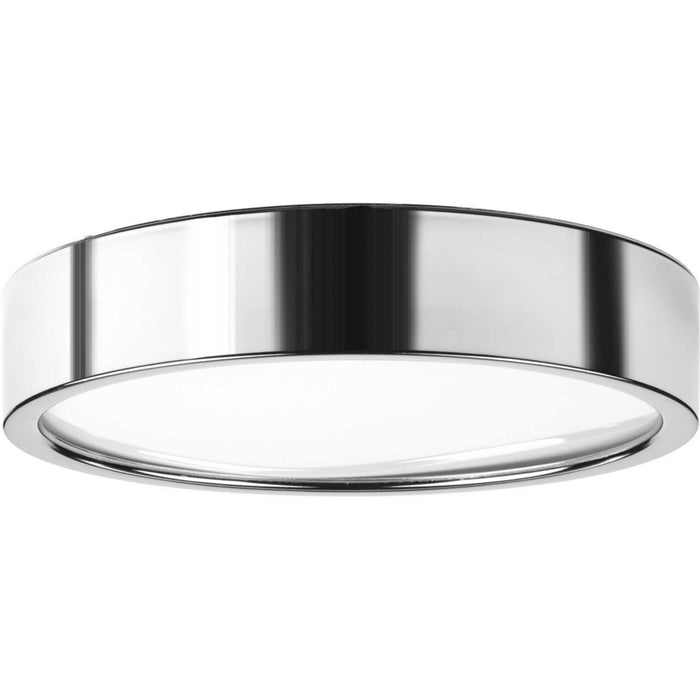 One Light Flush Mount from the Portal collection in Polished Chrome finish