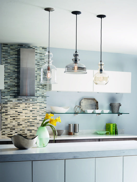 One Light Pendant from the Staunton collection in Graphite finish