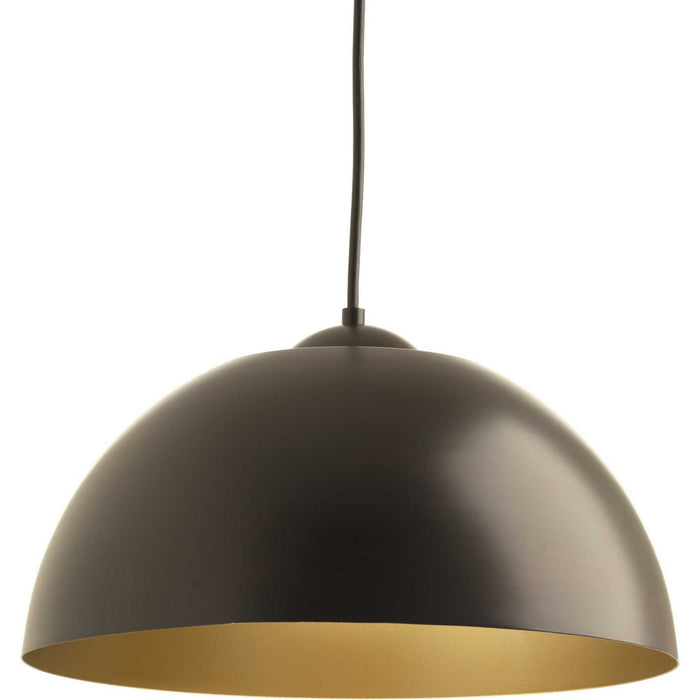 LED Pendant from the Dome collection in Antique Bronze finish