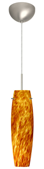 Besa - 1BC-412118-MED-SN - One Light Pendant - Tu Tu - Satin Nickel