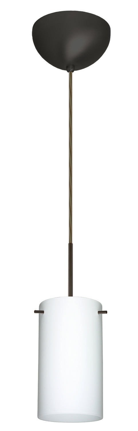 Besa - 1BC-440407-LED-BR - One Light Pendant - Stilo - Bronze