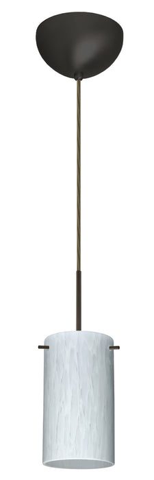 Besa - 1BC-440419-LED-BR - One Light Pendant - Stilo - Bronze