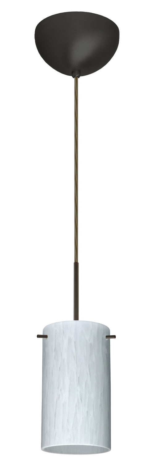 Besa - 1BC-440419-LED-BR - One Light Pendant - Stilo - Bronze