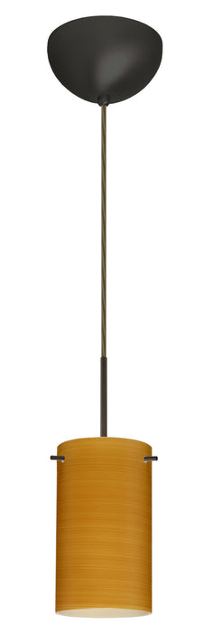 Besa - 1BC-4404OK-LED-BR - One Light Pendant - Stilo - Bronze