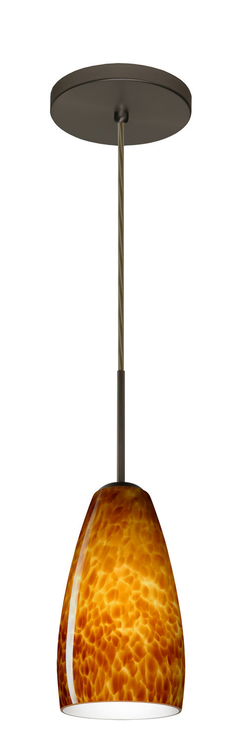 Besa - 1BT-150918-LED-BR - One Light Pendant - Chrissy - Bronze