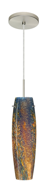 Besa - 1BT-4121CE-MED-SN - One Light Pendant - Tu Tu - Satin Nickel