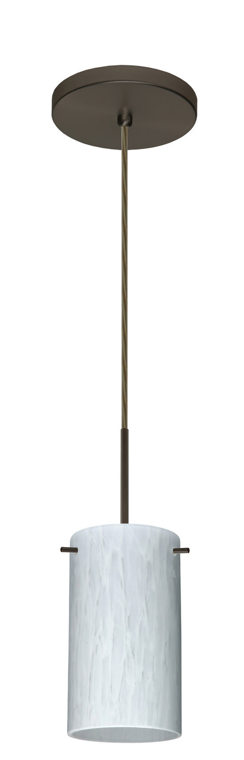 Besa - 1BT-440419-LED-BR - One Light Pendant - Stilo - Bronze