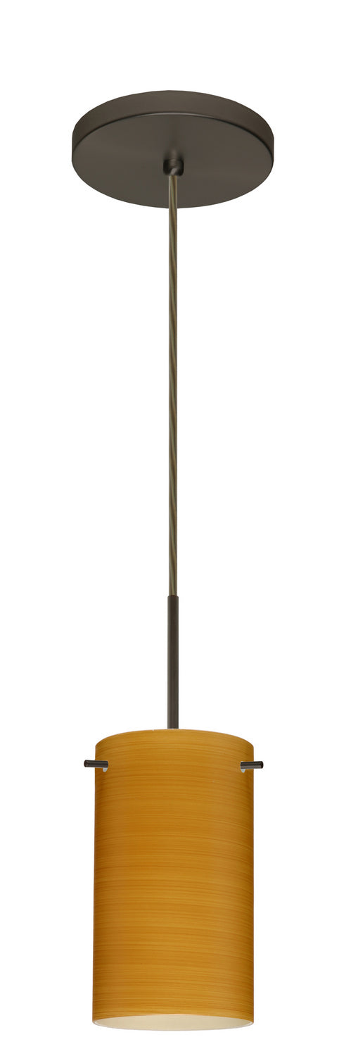 Besa - 1BT-4404OK-LED-BR - One Light Pendant - Stilo - Bronze