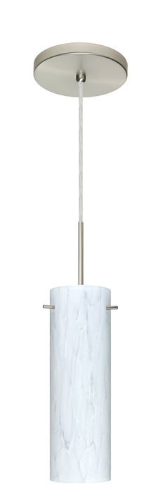 Besa - 1BT-493019-MED-SN - One Light Pendant - Copa - Satin Nickel
