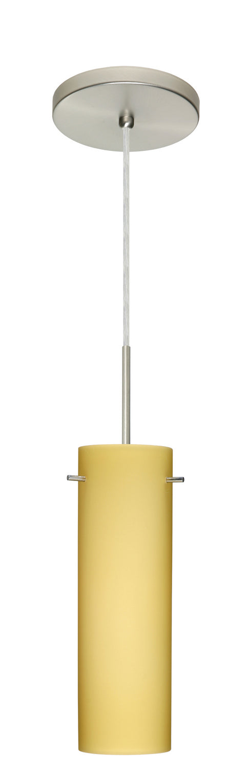 Besa - 1BT-4930VM-LED-SN - One Light Pendant - Copa - Satin Nickel