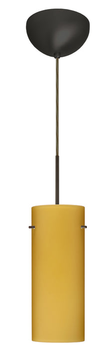 Besa - 1JC-4123VM-LED-BR - One Light Pendant - Stilo - Bronze