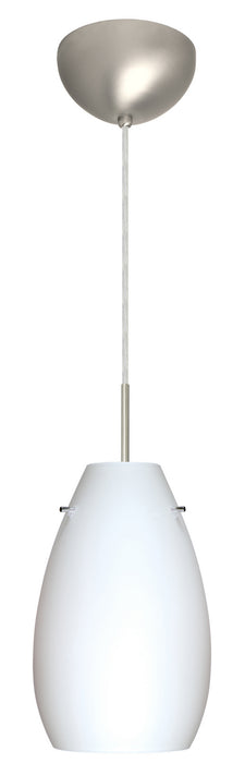 Besa - 1JC-412607-LED-SN - One Light Pendant - Pera - Satin Nickel