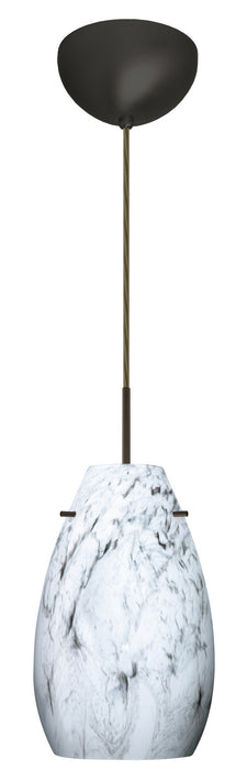 Besa - 1JC-4126MG-LED-BR - One Light Pendant - Pera - Bronze