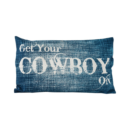 ELK Home - 904301 - Pillow - Get Your Cowboy On - Antique White
