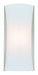 DVI Lighting - DVP7191SN-OP - LED Wall Sconce - Kingsway AC LED - Satin Nickel w/ Half Opal Glass