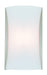 DVI Lighting - DVP7192SN-OP - LED Wall Sconce - Kingsway AC LED - Satin Nickel w/ Half Opal Glass