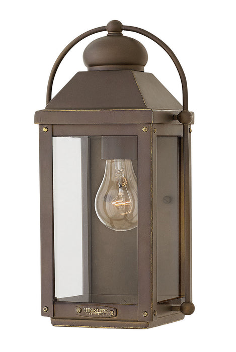 Hinkley - 1850LZ - One Light Wall Mount - Anchorage - Light Oiled Bronze