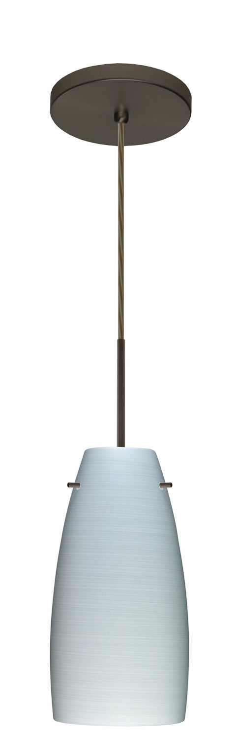 Besa - 1JT-1512KR-LED-BR - One Light Pendant - Tao - Bronze