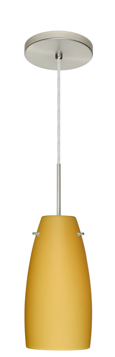 Besa - 1JT-1512VM-LED-SN - One Light Pendant - Tao - Satin Nickel