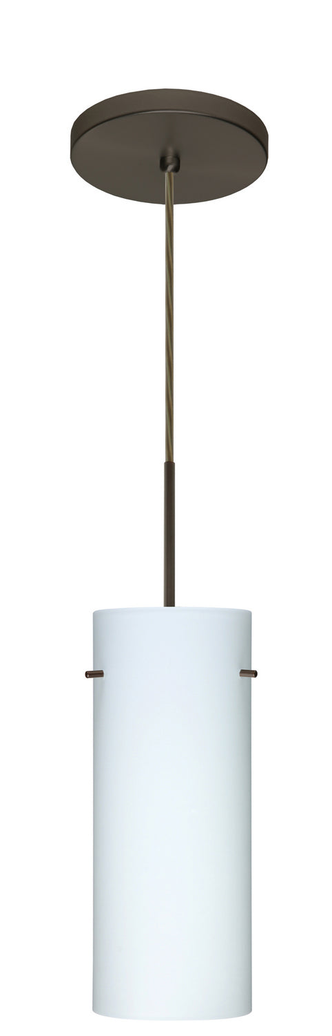 Besa - 1JT-412307-LED-BR - One Light Pendant - Stilo - Bronze