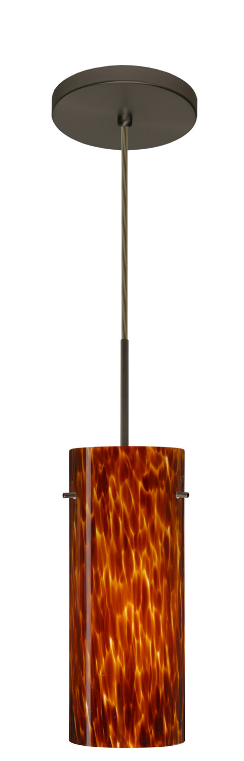 Besa - 1JT-412318-LED-BR - One Light Pendant - Stilo - Bronze