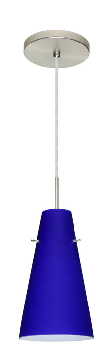 Besa - 1JT-4124CM-LED-SN - One Light Pendant - Cierro - Satin Nickel