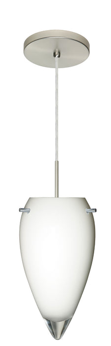 Besa - 1JT-412506-LED-SN - One Light Pendant - Juli - Satin Nickel