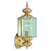 Livex Lighting - 2006-02 - One Light Outdoor Wall Lantern - Outdoor Basics - Polished Brass