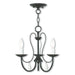 Livex Lighting - 40863-92 - Three Light Chandelier - Mirabella - English Bronze