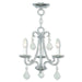 Livex Lighting - 40873-05 - Three Light Mini Chandelier - Daphne - Polished Chrome