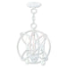 Livex Lighting - 40903-60 - Three Light Mini Chandelier/Ceiling Mount - Aria - Antique White