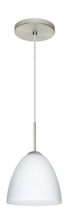 Besa - 1JT-447007-LED-SN - One Light Pendant - Vila - Satin Nickel