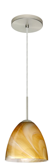 Besa - 1JT-4470HN-LED-SN - One Light Pendant - Vila - Satin Nickel