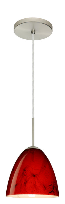Besa - 1JT-4470MA-LED-SN - One Light Pendant - Vila - Satin Nickel